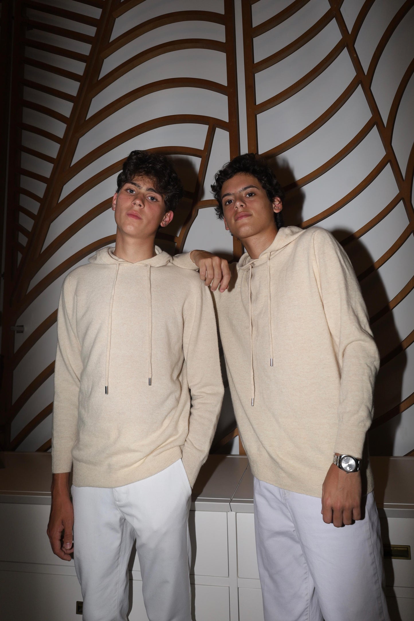 Merino Knitted Hoodie